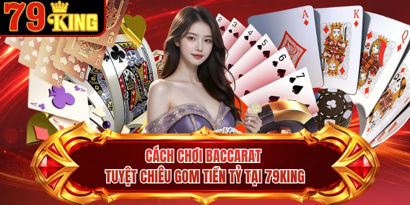 Cách Chơi Baccarat - Tuyệt Chiêu Gom Tiền Tỷ Tại 79KING