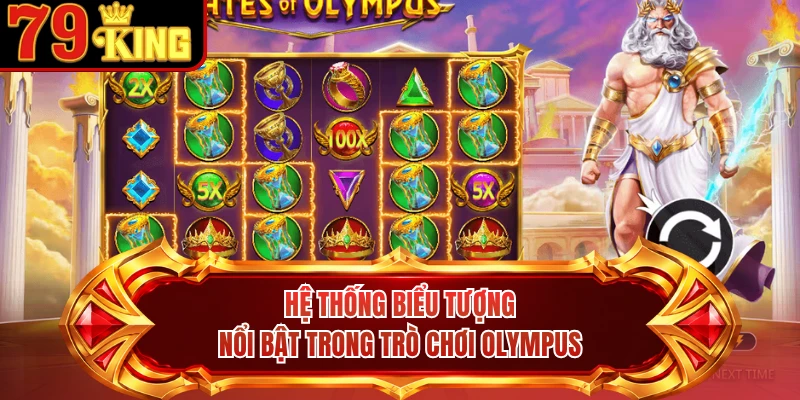 Hệ thống biểu tượng nổi bật trong trò chơi Olympus 