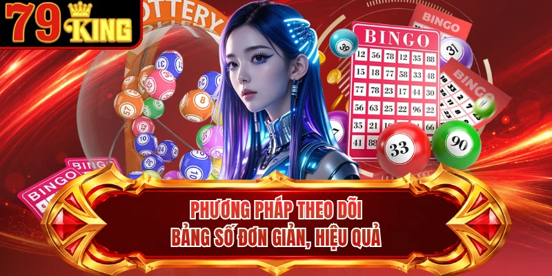 Phương pháp theo dõi bảng số đơn giản, hiệu quả 