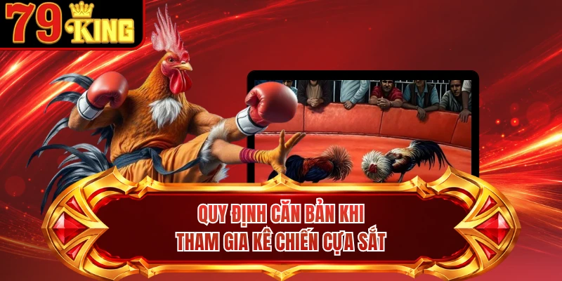 Quy định căn bản khi tham gia kê chiến cựa sắt