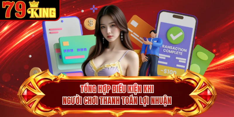 Tổng hợp điều kiện khi người chơi thanh toán lợi nhuận